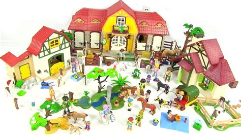 Massive Collection Horse Toys   Playmobil Country Range ...