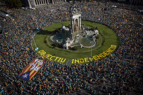 Massive rally conducted for Catalonia’s secession in ...