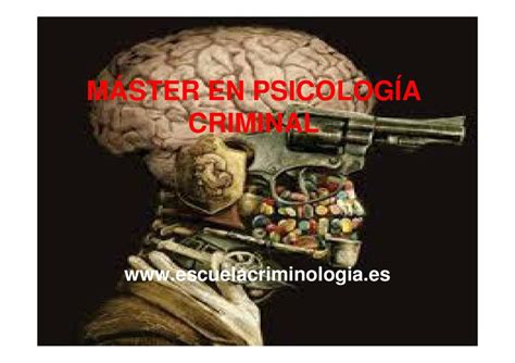 Máster en Psicología Criminal – escuelacriminologia