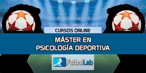 Máster en Psicología Deportiva Online   FutbolLab