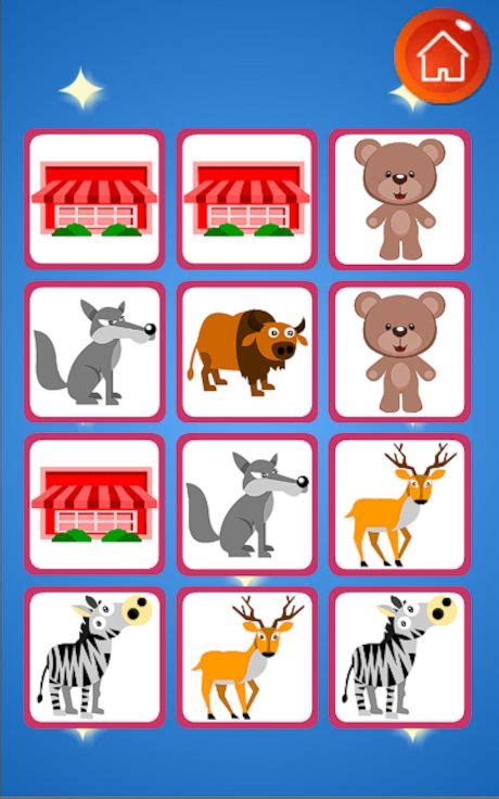 Match Wild Animals   Unity Kids Memory Game by Northernmob | Codester