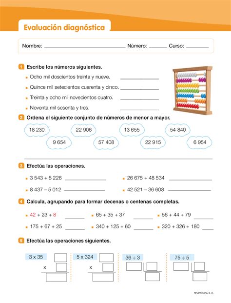 Matemáticas 4º Primaria  Saber Hacer  | Aula Virtual ...