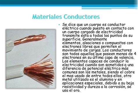 Materiales conductores semiconductores y aislantes