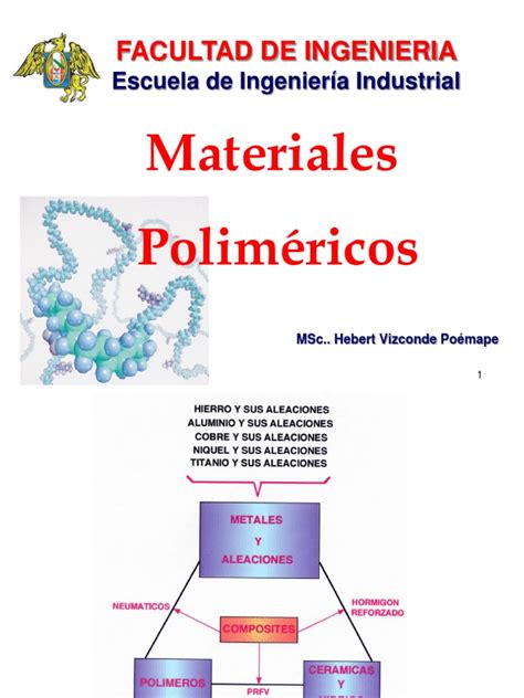 Materiales Polimericos | Macromoléculas | Polímeros