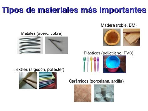 Materiales por qué usamos materiales diferentes   teoría y ejemplo