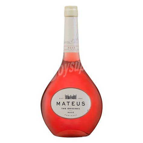 Mateus Vino rosado de Portugal Botella de 75 cl