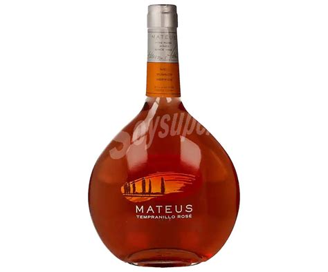 Mateus Vino rosado tempranillo Portugal botella 75 cl
