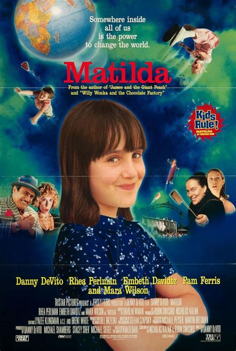 Matilda  1996  | Peliculas, Buenas peliculas, Posters ...
