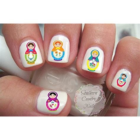 Matryoshka Dolls Nails Decals Set of 50    You can get more details by ...