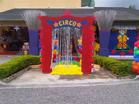 Mauricio Events: Cumpleaños Infantil Decoración Estilo Circo