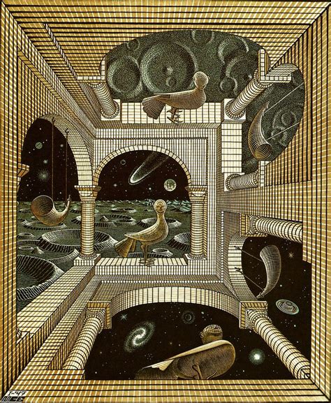 Maurits Escher | Escher art, Mc escher art, Perspective art
