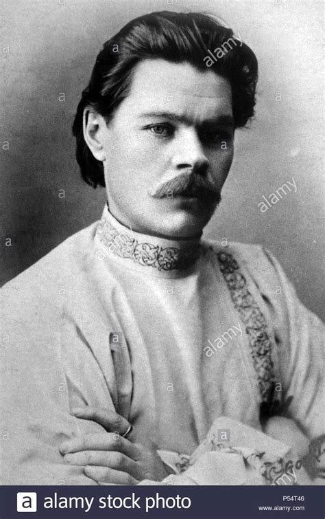 Maxim Gorki  1868 1936 , escritor ruso Stock Photo ...