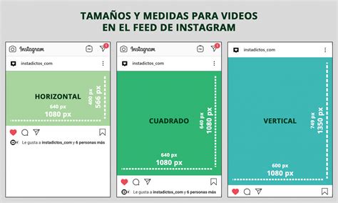Medidas y tamaños de Instagram en fotos y videos