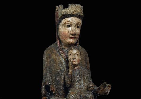 Medieval “Throne of Wisdom” Sculptures