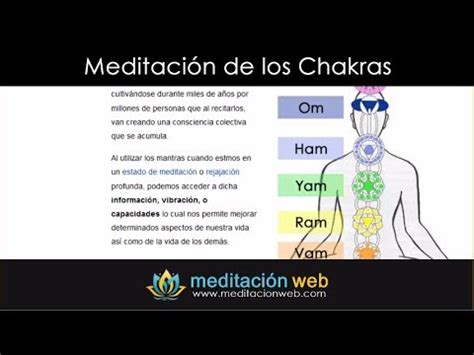 [Meditación Guiada] Mantras de los 7 chakras | Cómo ...