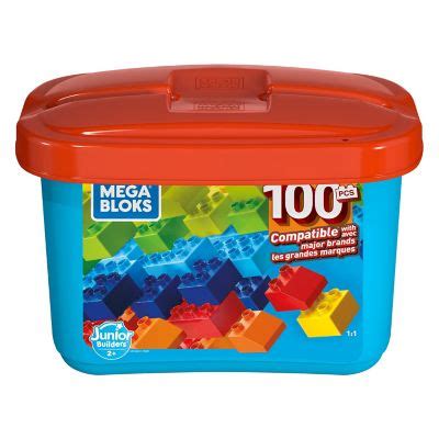 MEGA BLOKS Mega Caja De Construcción Mini 100 Pzas ...