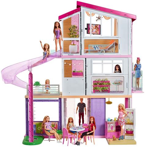 Mega Casa De Muñecas 70 Accesorios   Barbie Play House 2018   $ 4,985 ...