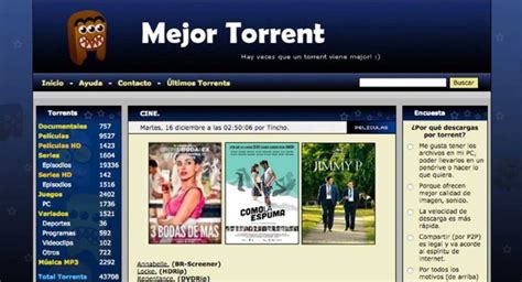 MejorTorrent | Descarga El mejor Torrent de Peliculas y Series de Estreno