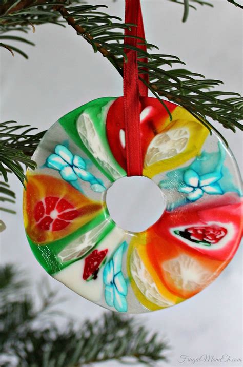Melted Candy Christmas Ornament Craft ...