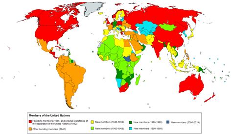 Members of the United Nations by the year of entry   Maps ...