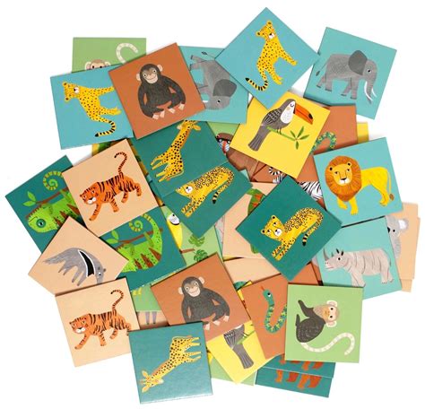 Memory Game Jungle – Petit Monkey | Small Paper Things