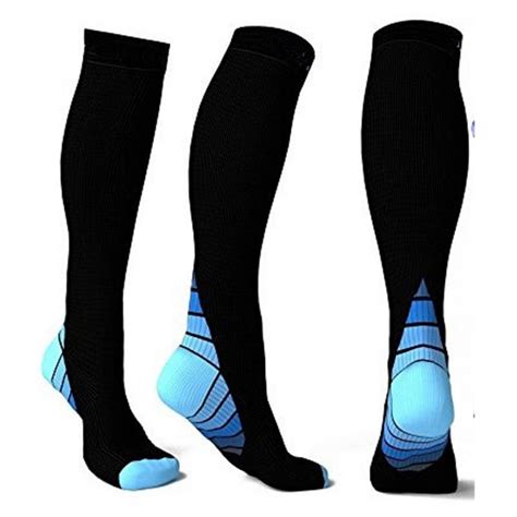 Men Professional Compression Socks Breathable Travel ...