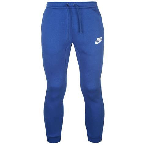 Mens Nike Fleece GX Joggers Blue, Joggers | Nielsen Animal