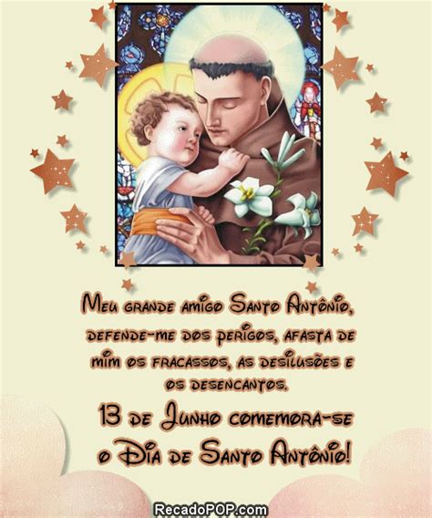 Mensagens de Dia de Santo Antônio para Facebook