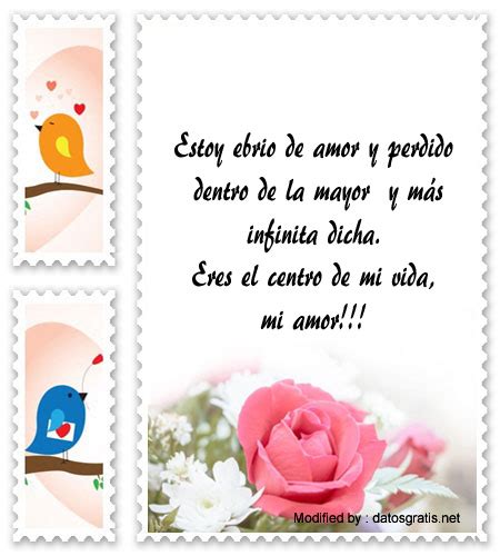 Mensajes Bonitos De Amor Para Mi Novia | Tarjetas de amor   Datosgratis.net