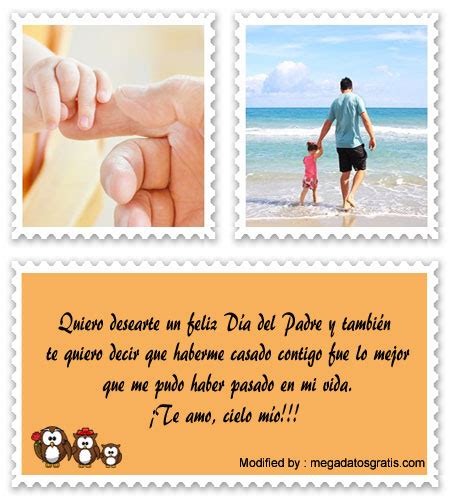 Mensajes por el Día del Padre para esposo│Saludos por el ...