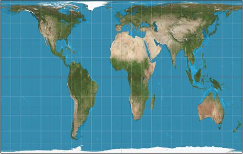 Mercator Projection v. Gall Peters Projection Business ...