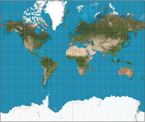 Mercator Projection v. Gall Peters Projection   Business ...