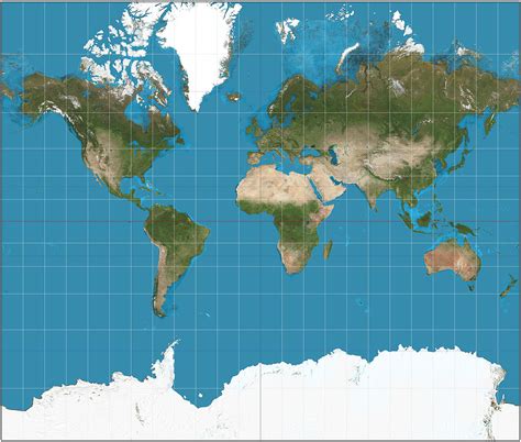 Mercator projection   Wikipedia