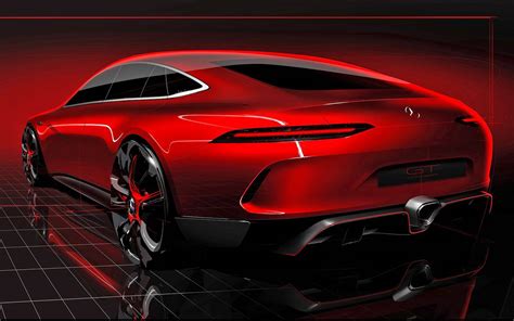 Mercedes AMG GT Concept: ¿Un rival para el Porsche Panamera?