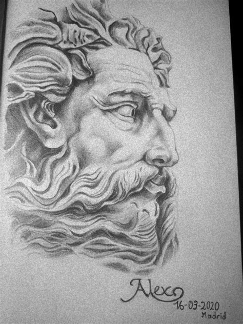 mercurydb0: Dibujo De Zeus De Esmirna Para Colorear : Ppt El Arte ...