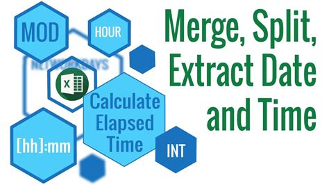 Merge, Split, Extra Date and Time, and Calculate Elapsed ...