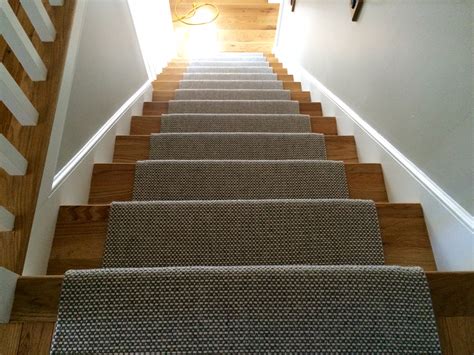 Merida Flat Woven Wool Stair Runner By The Carpet Workroom ...