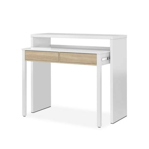 Mesa consola escritorio, mesa extensible, mesa para ...