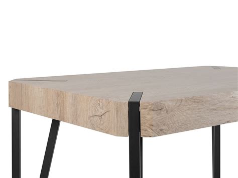 Mesa de comedor 130x80 cm madera clara CAMBELL | Beliani.es