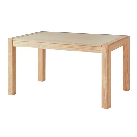 Mesa de comedor extensible en madera de pino