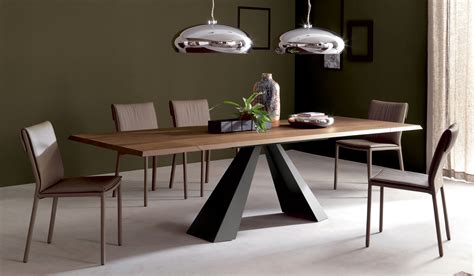 Mesa de comedor extensible madera Eliot Cattelan en ...