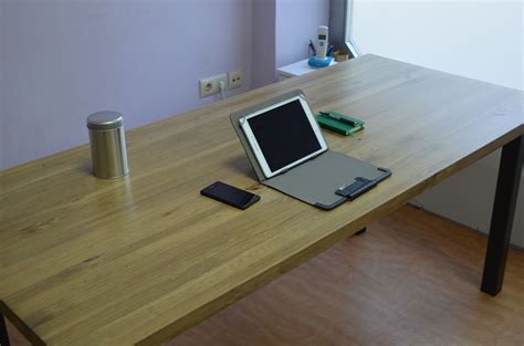 Mesa de trabajo de 1800x800mm con tablero de pino macizo ...