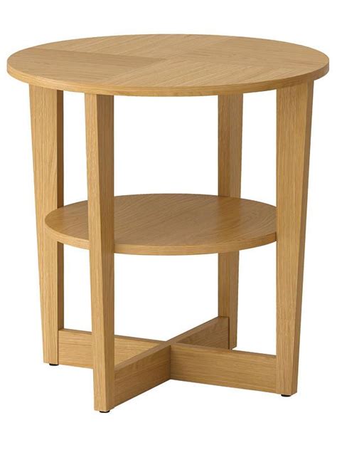 Mesitas auxiliares para el salón | Ikea side table, Wood console table ...