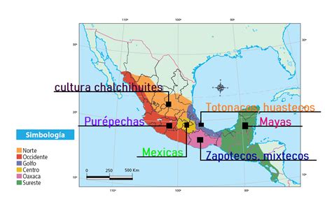 Mesoamérica: áreas culturales   Ayuda para tu tarea de ...