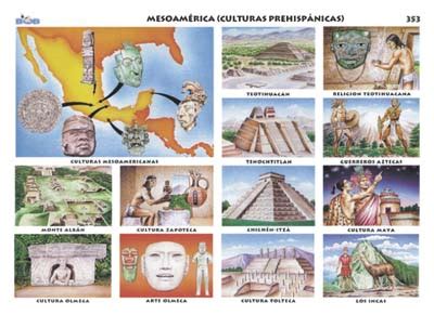 Mesoamerica  culturas prehispanicas    Ediciones Bob
