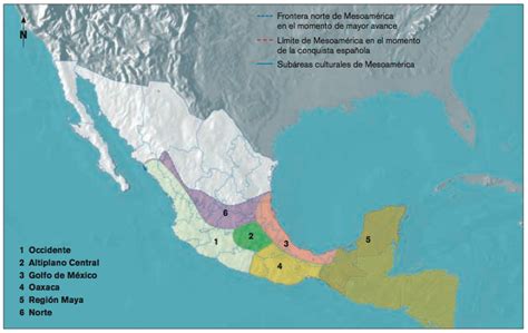 Mesoamerica mapa   Imagui