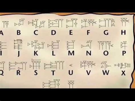 Mesopotamia   Escritura cuneiforme   YouTube