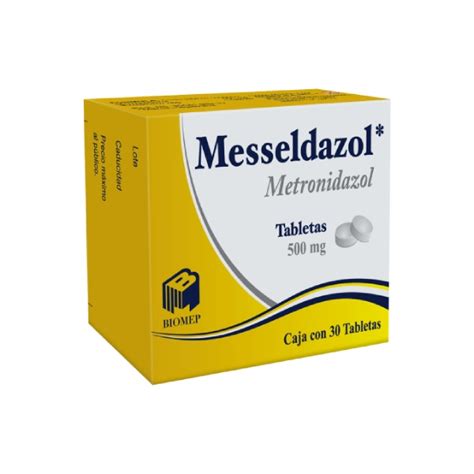 Messeldazol 30 Tabletas | Farmacias Gi