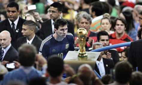 Messi:  Pasarle por el costado a la Copa del Mundo fue ...