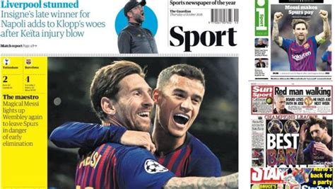 Messi recibe los elogios de la prensa internacional